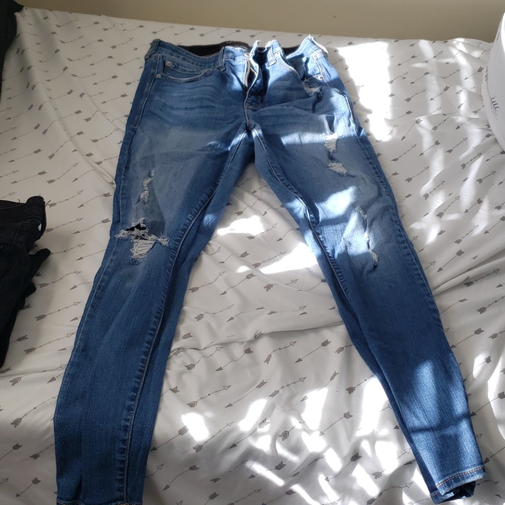 Torrid Sky high skinnies